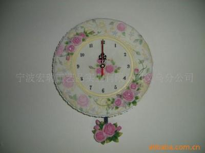 Supply [Factory Direct Sales] Resin Clock Resin Photo Frame Pastoral Style Photo Frame Resin Crafts