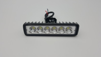 Automobile LED lamp refitted with a 6 - bead zigzag lamp
