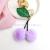 New hot selling cherry maomao ball key chain exquisite bag pendant manufacturers direct sales