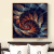 Living room flower decorative painting study wall painting hotel hanging painting oil painting cloth water - proofing mural the abstract art painting