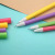 Professional Production PVC Soft Glue Unicorn Pen Sleeve Korean Cartoon 3D Gel Pen Student Stationery Office Pen