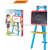 Children's large double-sided multifunctional easel magnetic two-in-one writing board Children's puzzle drawing toy with magnetic tape