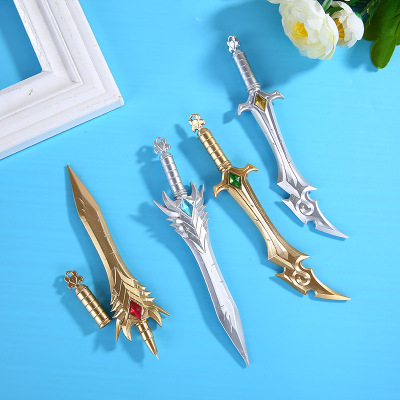 Creative King Pesticide Weapon Sword Gel Pen Student Toys Personalized Creative Stationery Weapon Ball Pen Wholesale