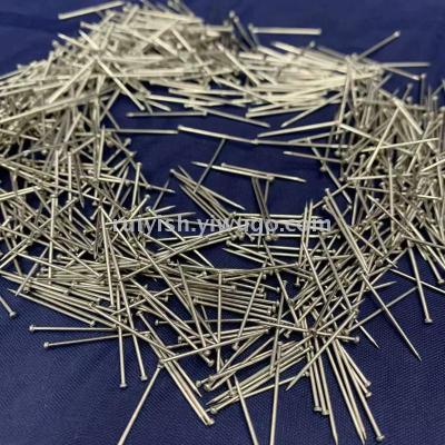 19 * 0.71 MM nickel colored pins boxed pins loose pins iron stainless steel pins