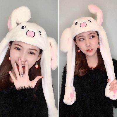 Rabbit Hat Qi Lang Hat Plush Toy Hat Hat Winter Hat