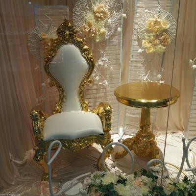 Fuzhou foreign trade wedding princess chair wedding reception groom and bride photo chair hotel lobby image chair