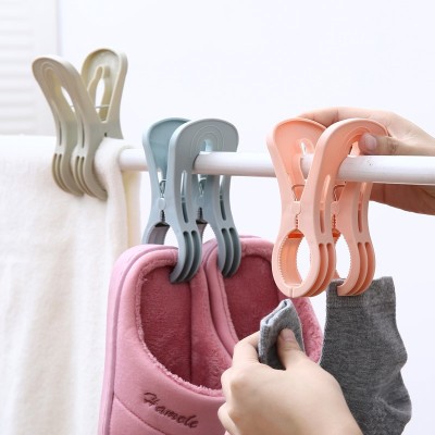 Multifunctional Windproof Sun Clip Large Plastic Cotton Quilt Clip Clothes Pin Strong Clothes Clip Drying Cotton Quilt Clip 2 Pack