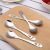 Creative stainless steel spoon, mixer office coffee spoon, cartoon smiley face children soup spoon, ice cream spoon