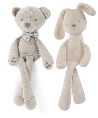 Soft material for Soft bunny and bear plush puzzle toys