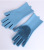 Manufacturer direct sale of silicone household gloves dishwashing gloves silicone dishwashing brush gloves thermal gloves silicone hands