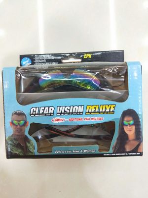 Clear Vision Deluxe Unisex Sunglasses HD Sunglasses