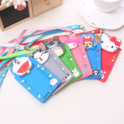 Creative Plastic Card Holder Custom Travel Luggage Tag Boarding Pass Card Cover Multi-Color Optional Work Card Factory Customization