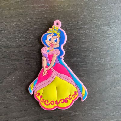 PVC Flexible Glue Keychain Customized Mobile Phone Pendant Car Key Chain Creative Cartoon Small Gift Key Chain Customization