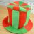 Christmas Elf Flannel Red and Green Stripe Elf Clown Hat Christmas Elf Hat Halloween Clown Party Supplies