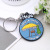 Creative Activity Gift Keychain High Quality PVC Soft Glue Cartoon Car Key Pendant Advertising Promotion Gifts