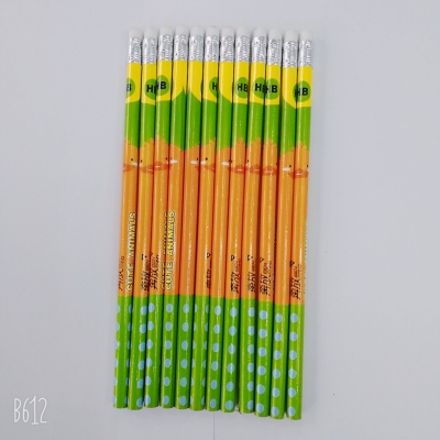 Leather lead 2B pencil high grade film pencil writing pencil