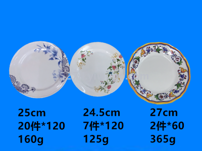 Secret amine tableware Secret amine plate imitation ceramic plate a large number of spot stock run all boundaries of the country set hot style