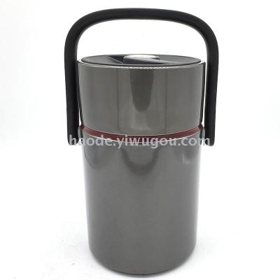 Stainless steel smouldering pot vacuum insulation lunch box insulation lunch box