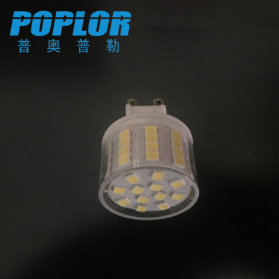G9 high voltage 220V crystal lamp insert 52 lamp beads 2835 ceramic 5W corn lamp