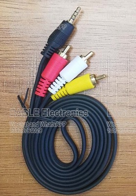 AV cable 3.5 to 3RCA