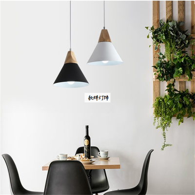 Artistic European chandelier LED chandelier Nordic lamps creative simplicity bar desk lamp solid wood aluminum living