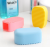 Hand-Held Candy-Colored Silicone Clothes Cleaning Brush Household Cleaning Mini Washboard Washboard Silicone Washboard Washboard