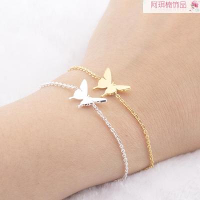 Arnan jewelry quality stainless steel bracelet butterfly bracelet foreign trade popular manufacturers direct