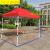 Outdoor Tent Stall Four-Leg Big Umbrella Anti-Awning Square Sunshade Folding Retractable Four-Corner Canopy Bike Shed