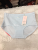 Pure cotton panties for ladies, pure color midwaist breathable briefs for girls
