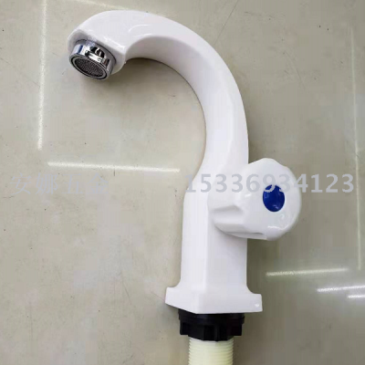 Hot sale in Africa plastic faucet basin faucet toilet single cold faucet single cold faucet Middle East India