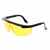 Telescopic leg Goggles for labor protection and black frame and white glasses