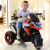 Perambulator Remote Control Four-Wheeled Electric Car Seated Indoor Stroller Kids Toy Car Charging Factory Direct Sales