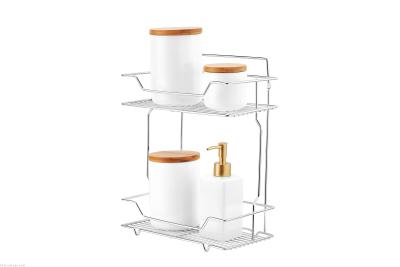 Double-layer rectangle puts the thing to wear bathroom kitchen dual-use horn to wear