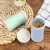 Portable Portable wheat straw toothpick box European toothpick canister sitting room toothpick canister household wheat spice toothpick bucket