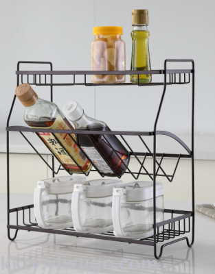 Multi-functional kitchen shelf shelf spot