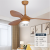 Nordic electric fan chandelier simple modern family living room dining room children with fan lamp bedroom LED ceiling