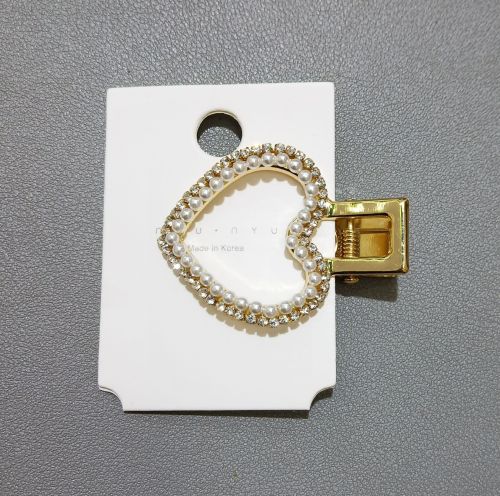 rhinestone barrettes metal barrettes alloy hairpin headdress