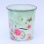 Fashionable gilt decal garbage can ltd. household multi - color straight throw type sundry storage