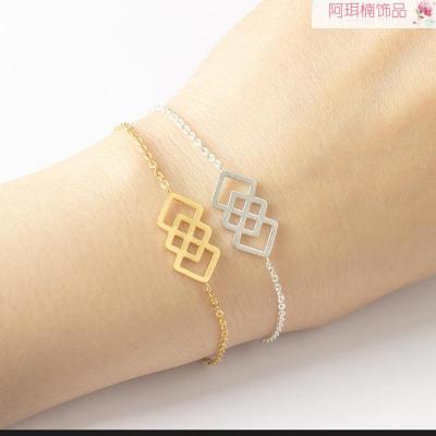 Ar nan jewelry boutique stainless steel bracelet simple chain popular foreign trade manufacturers direct