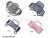 Stroller Release Buckle Three-Way Release Buckle Five-Direction Release Buckle Four Items Release Buckle Safety Lock Multi-Way Stroller Lock
