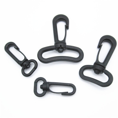 Spot Supply 1.5cm Turn Hook Bag Accessory Hook Pom Material Universal Swivel Hook Hooks Pet Buckle Swivel Hook