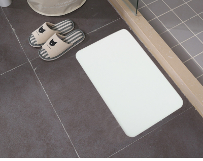 Japanese Diatomite Absorbent Floor Mat Bathroom Non-Slip Mat Bathroom Doormat Creative Home Diatom Ooze Floor Mat Thickened