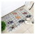Pet Dog Cartoon Door Kitchen Bathroom Mats Wire Ring PVC Plastic Wear-Resistant Non-Slip Washable Dust Removal Carpet