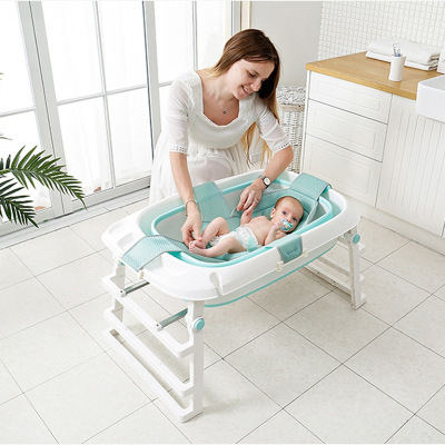 Folding baby bath tub large swimming bath tub for newborn baby bath tub for baby bath tub is very large for sitting and lying down