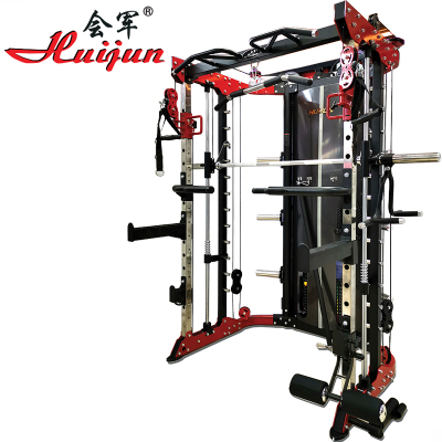 Hj-b303 multi-function Smith machine trainer