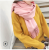Cashmere scarf autumn and winter imitation cashmere scarf pure color shawl two-sided pull monochromatic fringe scarf