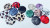 Manufacturers direct clothing accessories all kinds of pu corduroy Korean velvet cloth buttons