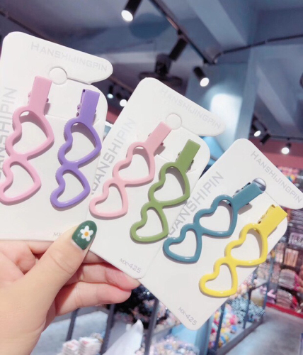 Korean Style Dongdaemun Candy Elegant Candy-Colored Cartoon Barrettes， Sweet Girls‘ Hair Accessories