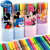 Genuine Disney 24 Color Watercolor Pen Thin Rod Color Pencil Student Stationery Wholesale