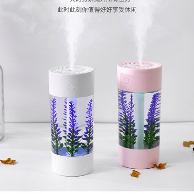 Creative New Lavender Landscape Humidifier USB Car Purifier Mini Office Table Air Humidifier